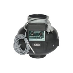 Prima Klima Extracteur Variateur et Thermostat 280 m3/h