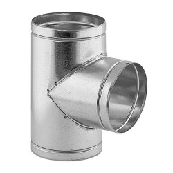 Raccord T Métal 100-100-100mm