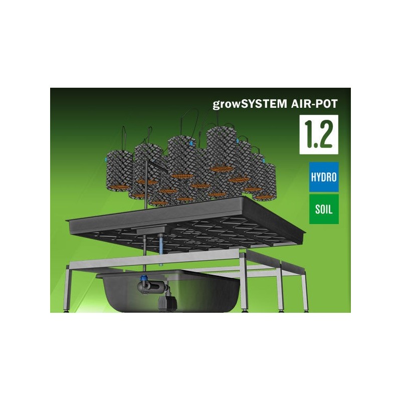 growSYSTEM AIR POT 1.2 - 120x120cm
