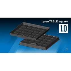 growTable carrée 1.0 100x100cm