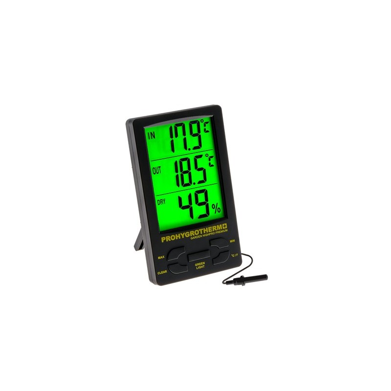 Hygro-Thermomère à sonde Garden Highpro