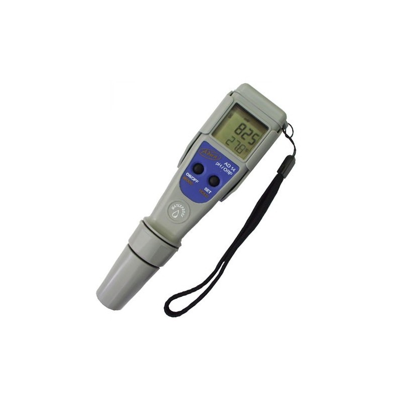 Testeur de pH Mètre et Température Waterproof Adwa (AD11) 