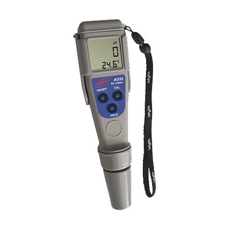 Testeur de EC Mètre et Température Waterproof Adwa (AD32) Testeur de EC Mètre et Température Waterproof Adwa (AD32)