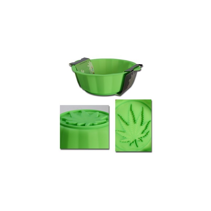 Black Leaf Silly Silicone Moule cake
