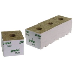 Grodan Carton Cubes laine de roche 7.5x7.5x6.5cm 384x cubes
