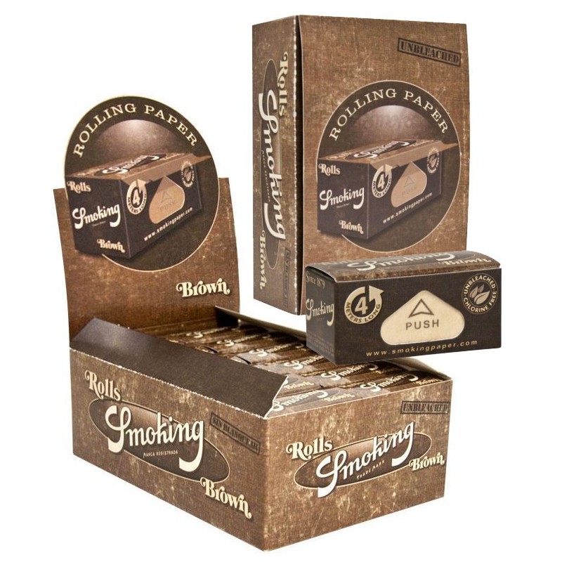 Smoking Brown Rolls Boîte 24x rouleaux