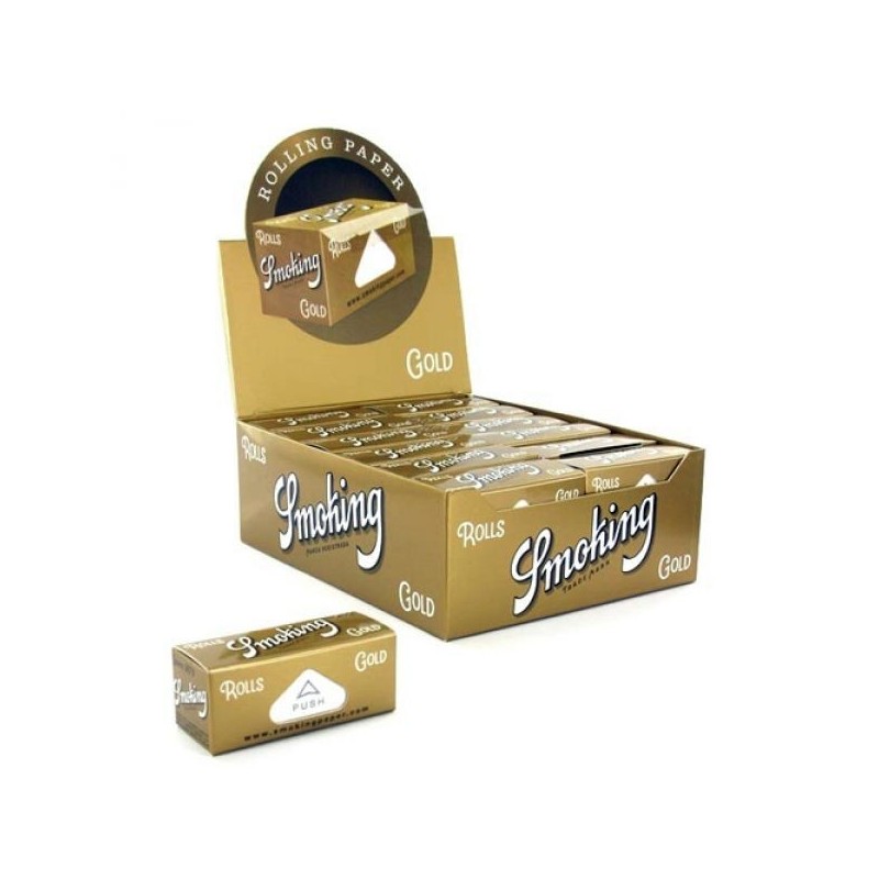 Smoking Gold Rolls Boîte 24x rouleaux