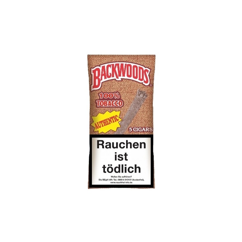 Backwoods Blunts Authentic 5pcs.