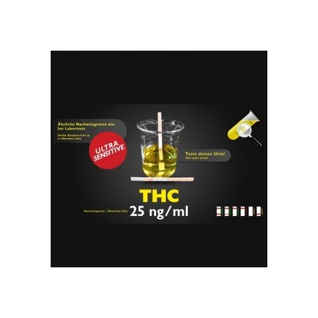 THC test d'urine sensible 25ng THC test d'urine sensible 25ng