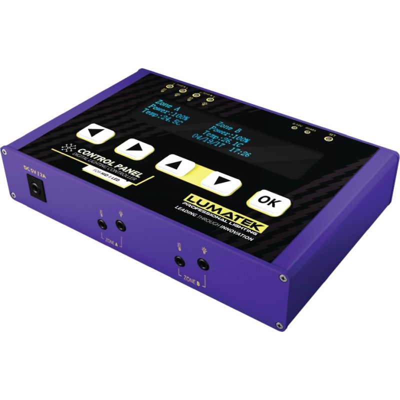 Lumatek Control Panel - Contrôleur pour éclairages LED Lumatek