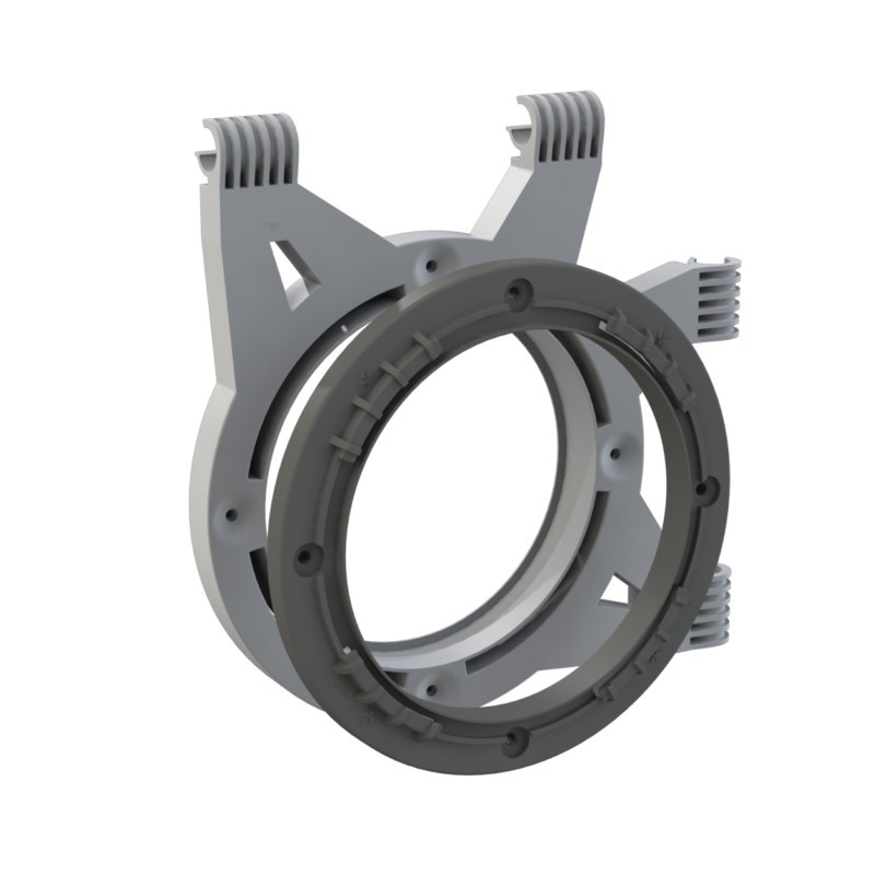 Kit Ducting Flange pour tubes Ø 16mm 