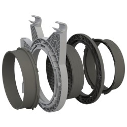 Kit Ducting Flange pour tubes Ø 16mm 