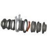 Kit Ducting Flange pour tubes Ø 16mm 
