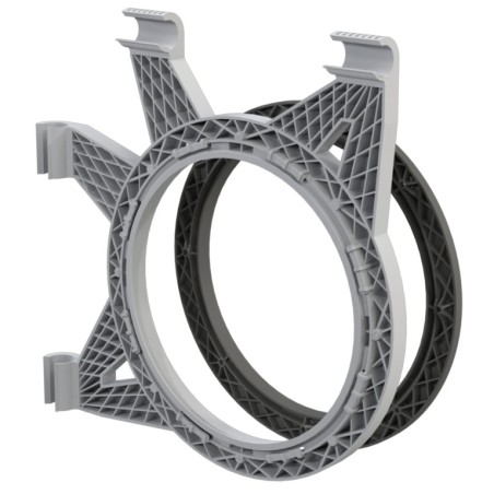 Kit Ducting Flange pour tubes Ø 25mm Kit Ducting Flange pour tubes Ø 25mm