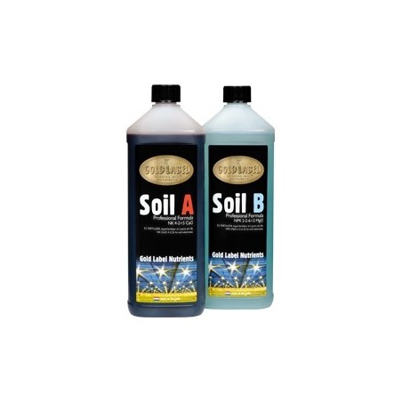 Gold Label Soil A+B 2x1 litres Gold Label Soil A+B 2x1 litres